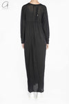 BORIS BIDJAN SABERI DRESS WDRESS ONE PIECE6 FTT00001 BLACK